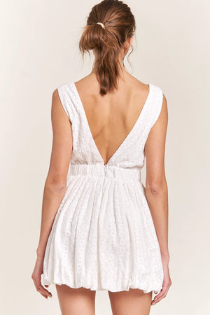 Boho Bow Mini Dress