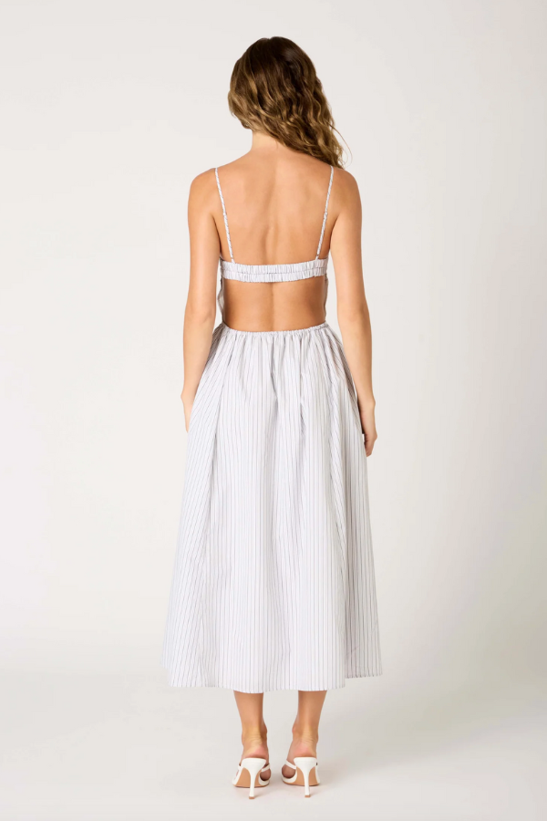Destene Dress - White