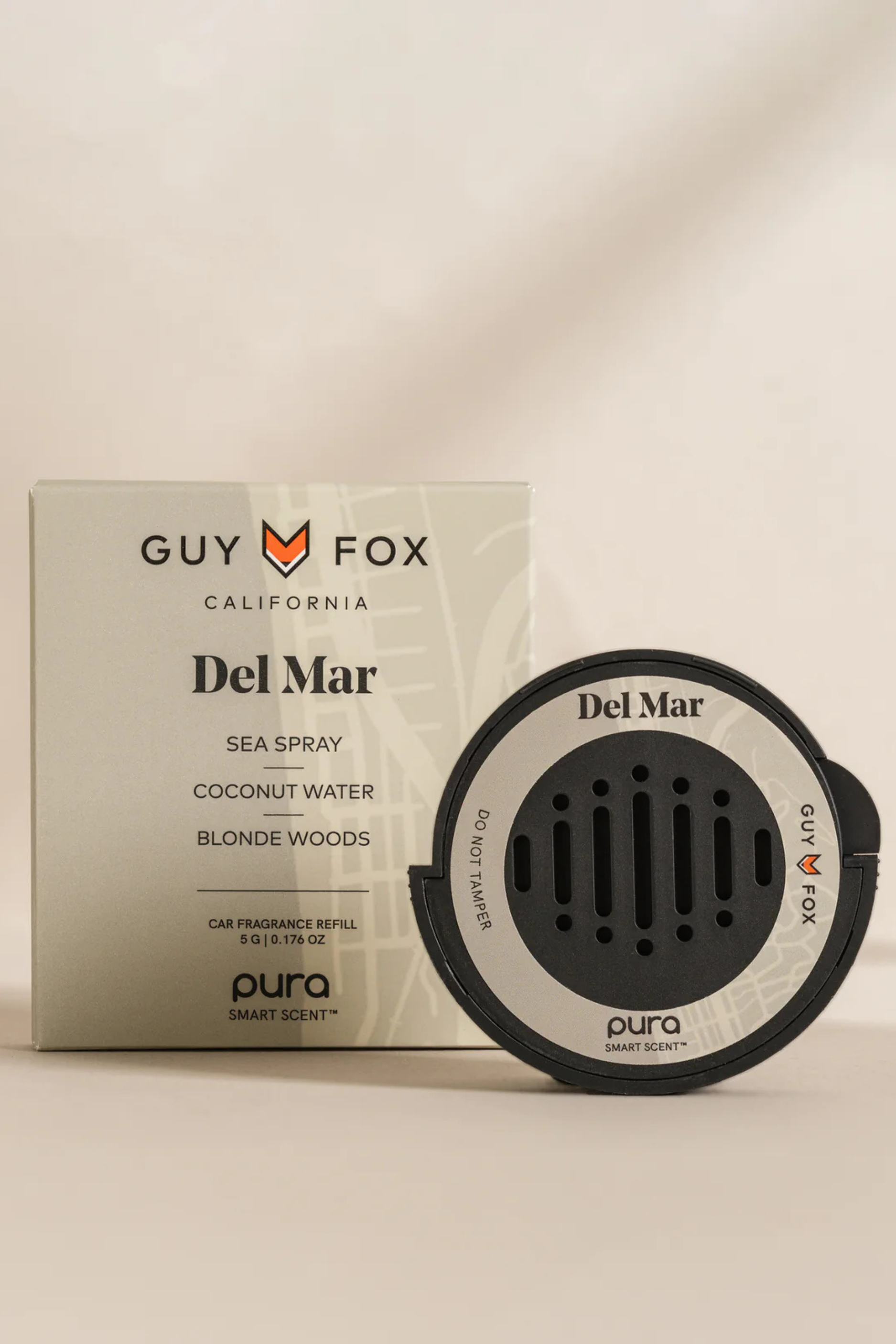 Pura Car Diffuser Replacement Fragrance - Del Mar