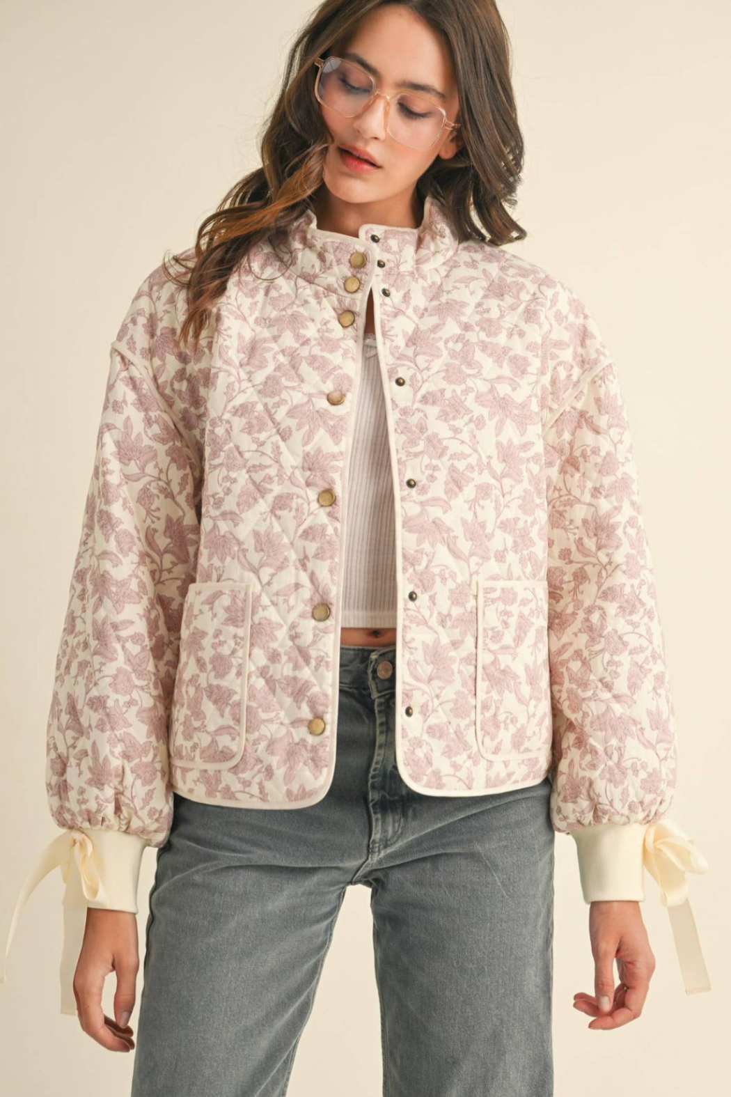 Floral Quilted Jacket