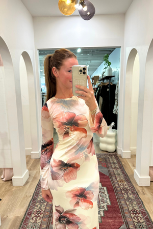 Ariana Floral Maxi Dress