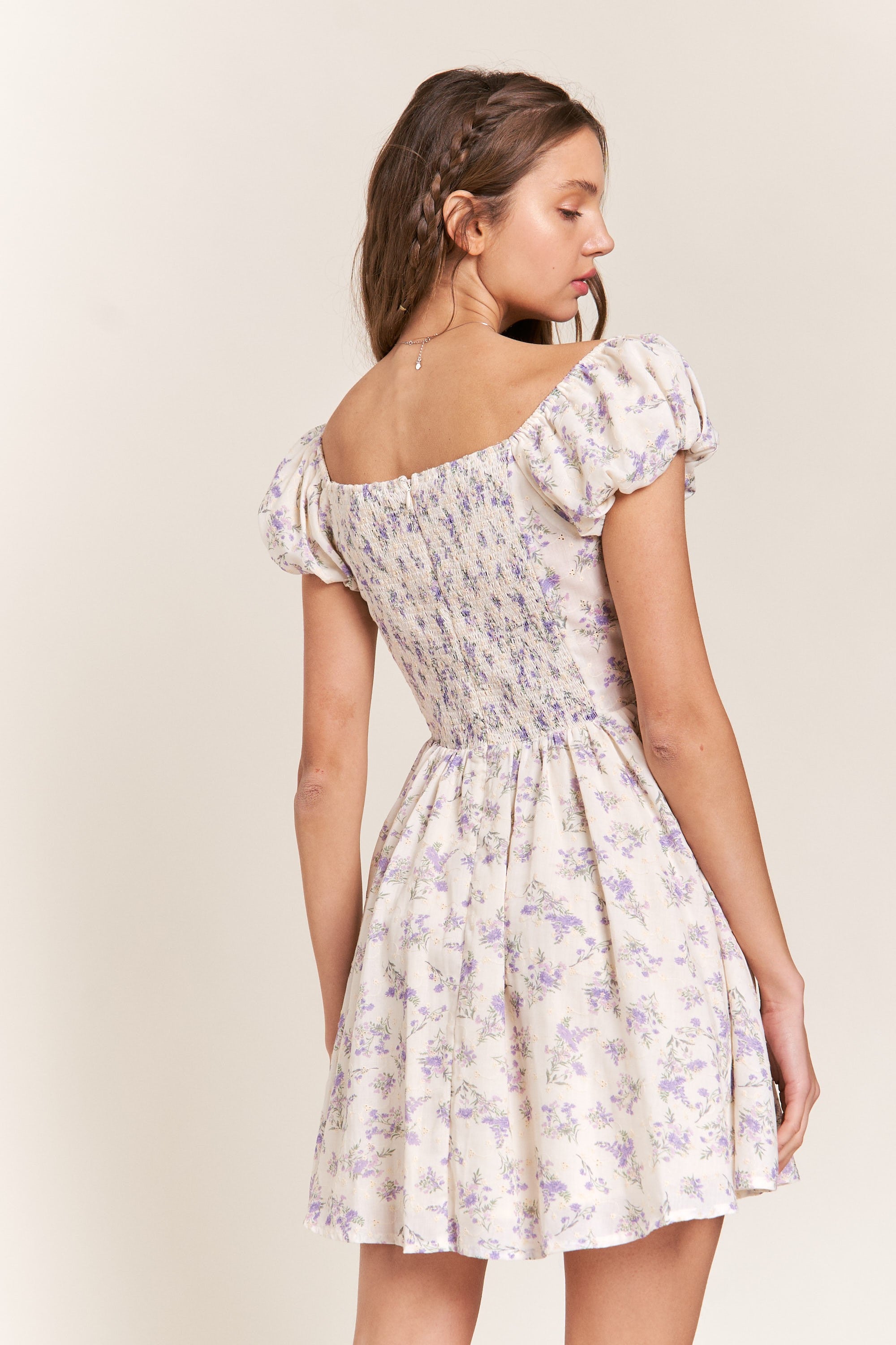 Lovely Little Floral Mini Dress
