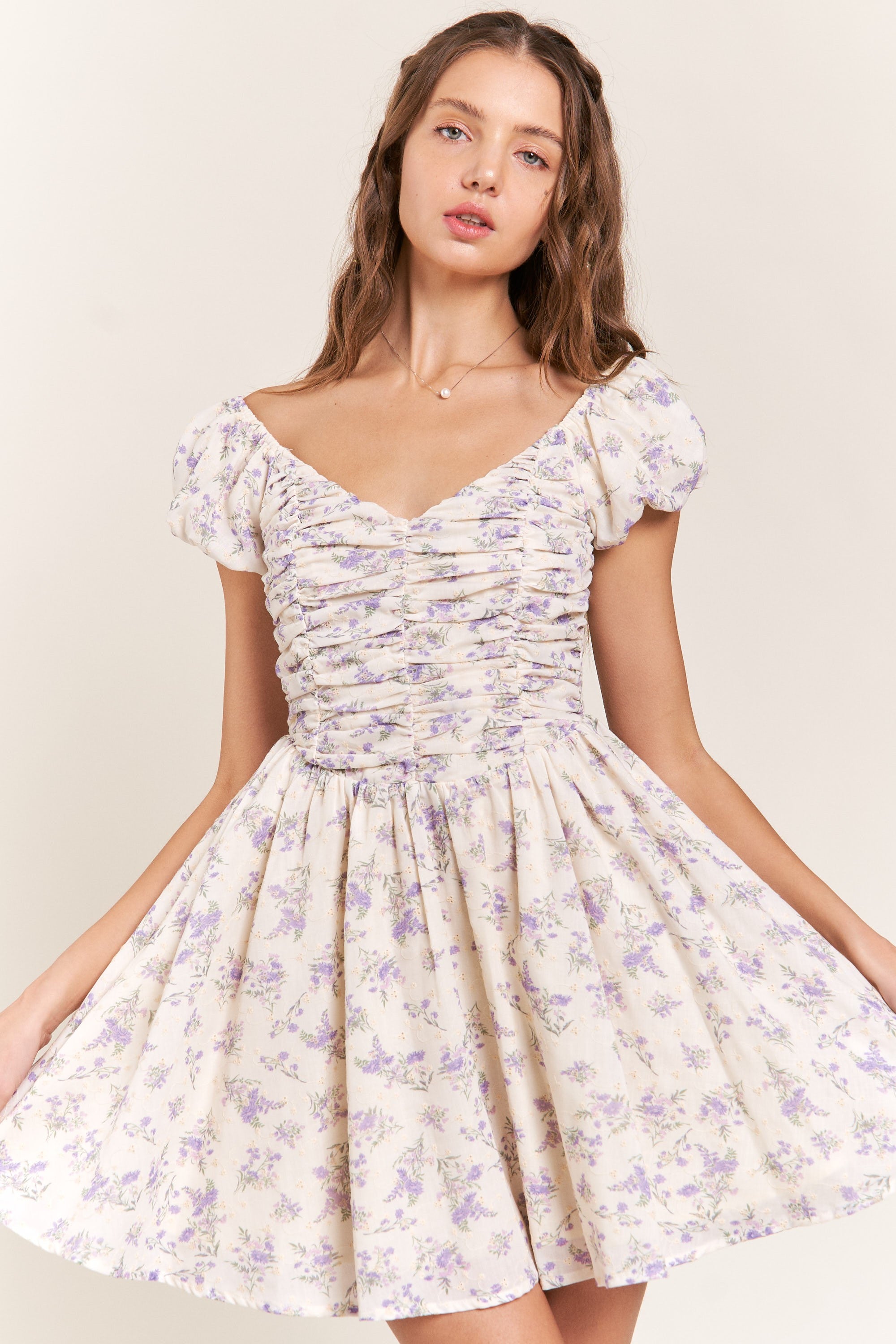 Lovely Little Floral Mini Dress