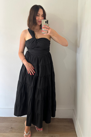Christy Poplin Maxi Dress