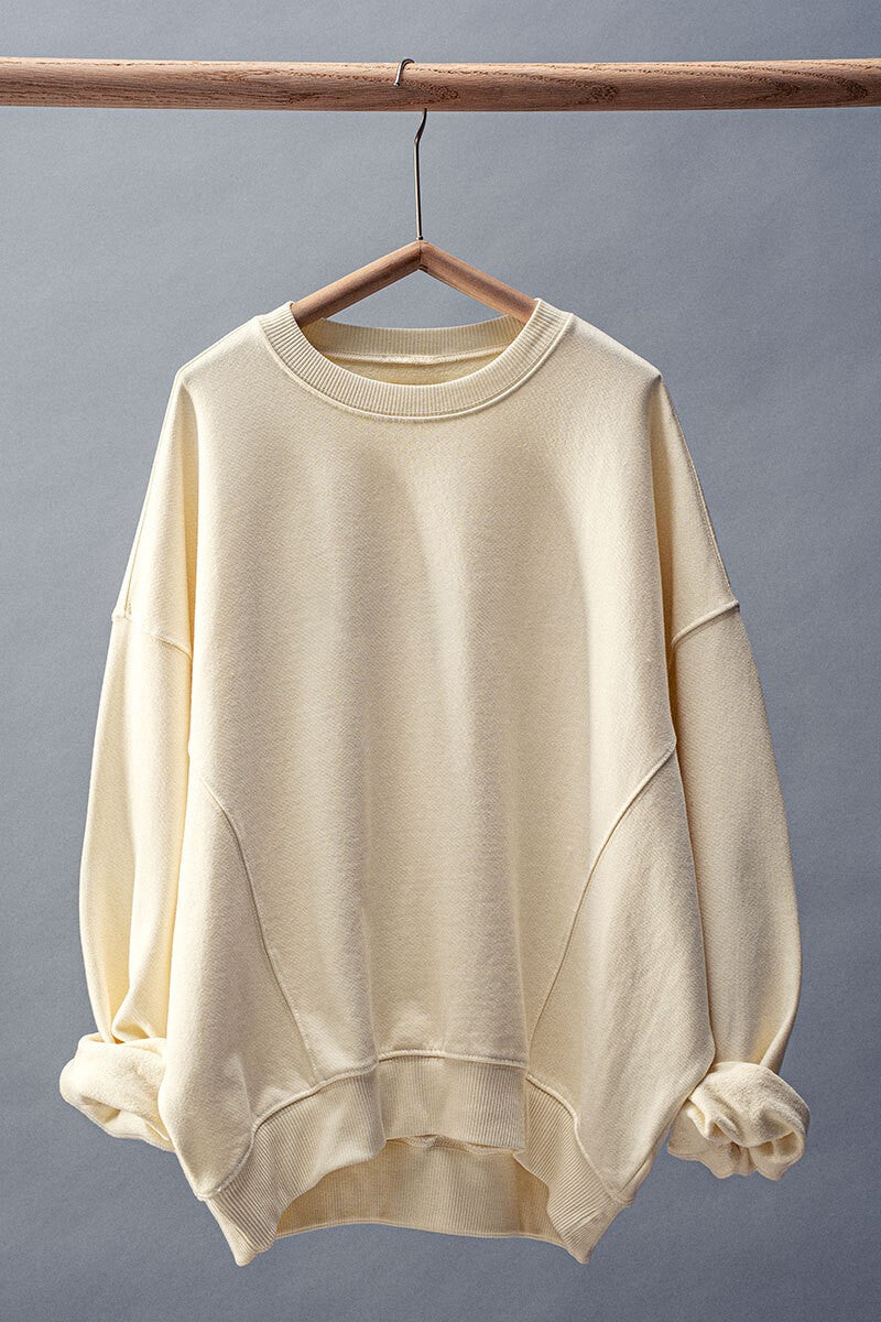 Washed Pullover Sweatshirt