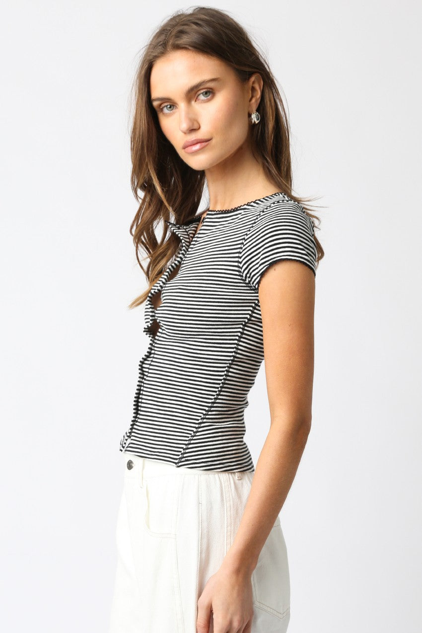 Tahni Striped Top