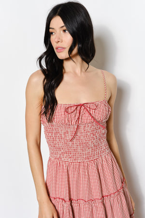 Abigail Smocked Maxi Dress