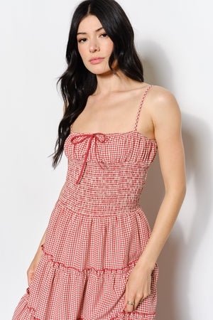 Abigail Smocked Maxi Dress