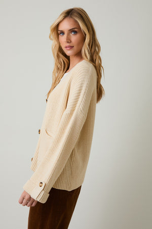 Oversized Button Up Cardigan