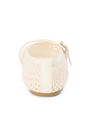 Nolita Ballet Flat - Ivory Mesh
