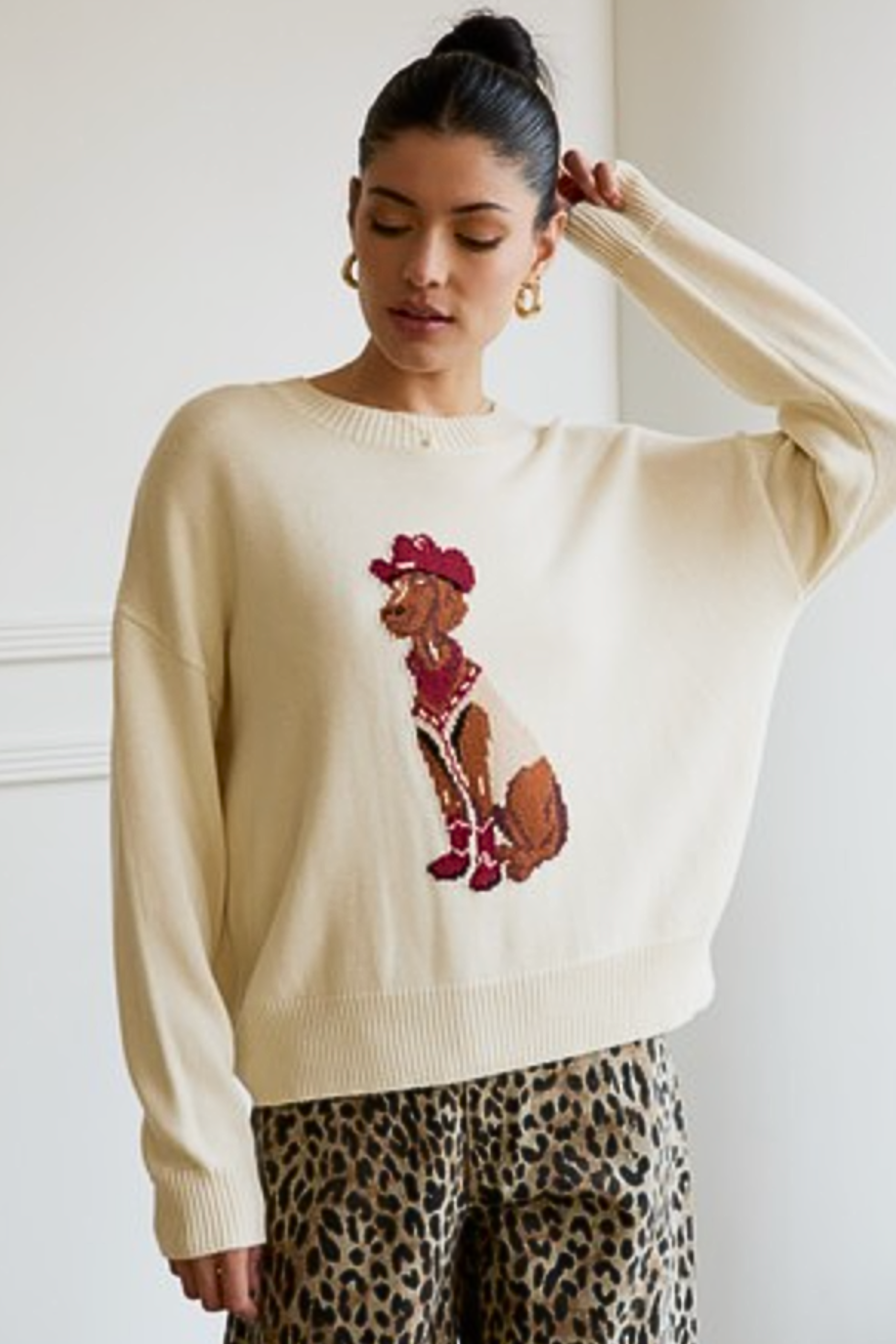 Cowboy Dog Sweater