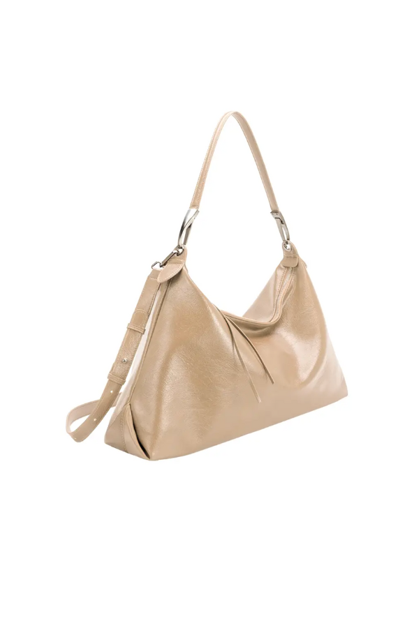 Melie Bianco - Charlie Shoulder Bag - Beige