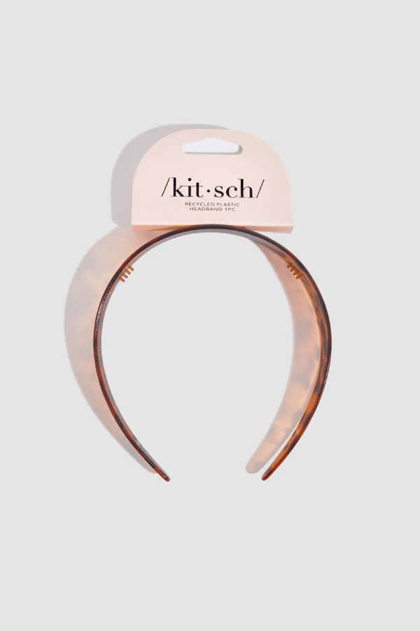 KITSCH Tortoise Plastic Wide Headband