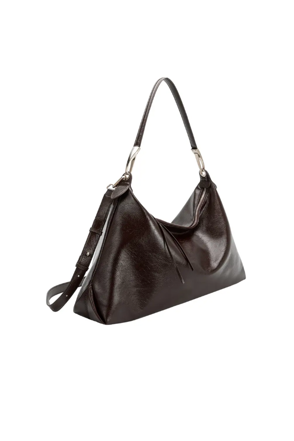 Melie Bianco - Charlie Shoulder Bag - Espresso