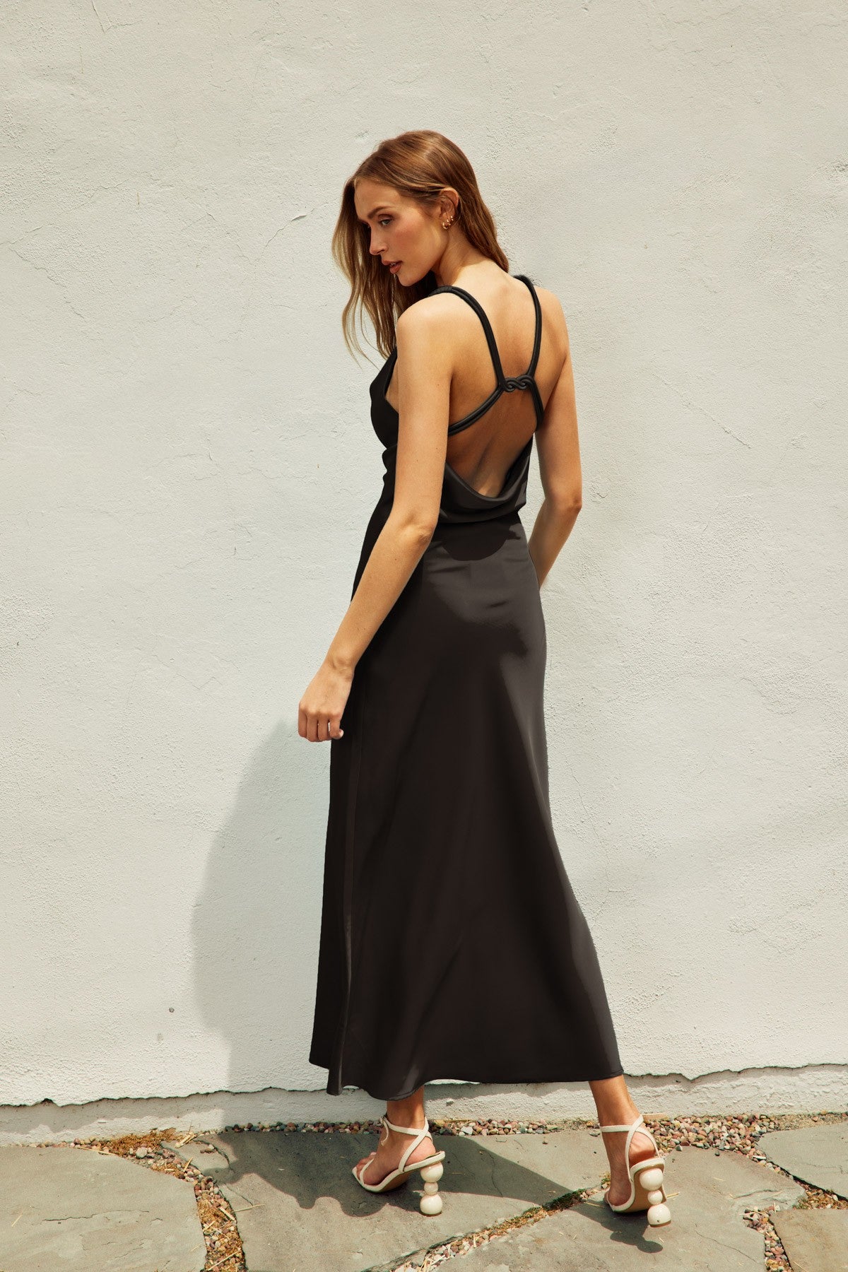 Twist and Shout Maxi Dress