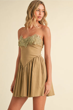 Sofia Lace Mini Dress