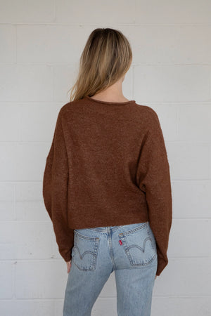 Piper Cardigan - Brown