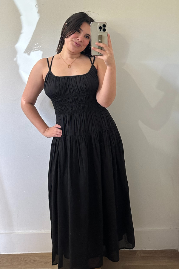 Summer Nights Maxi Dress - Black
