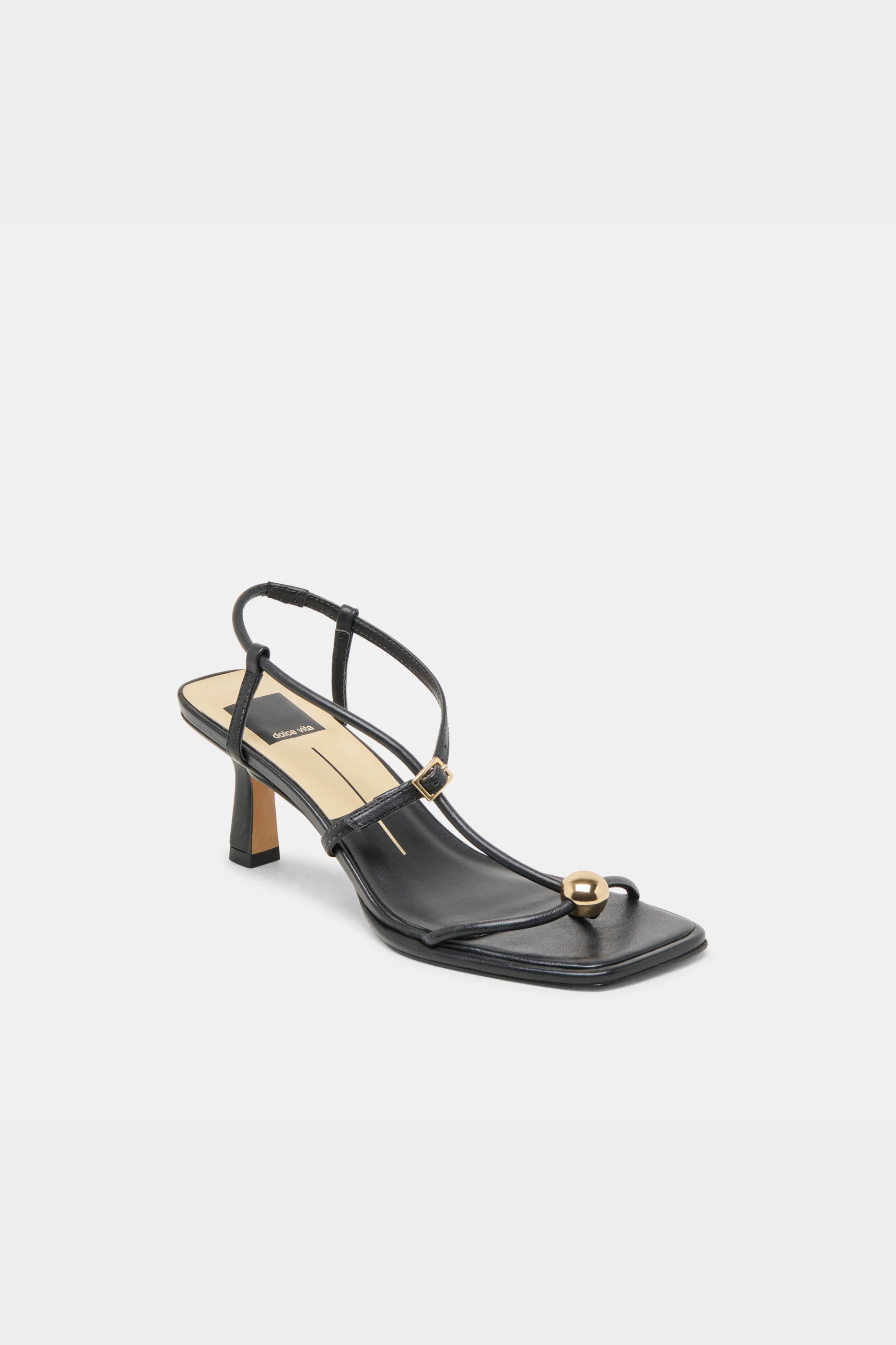 Dolce Vita Mylee Heels - Black Leather