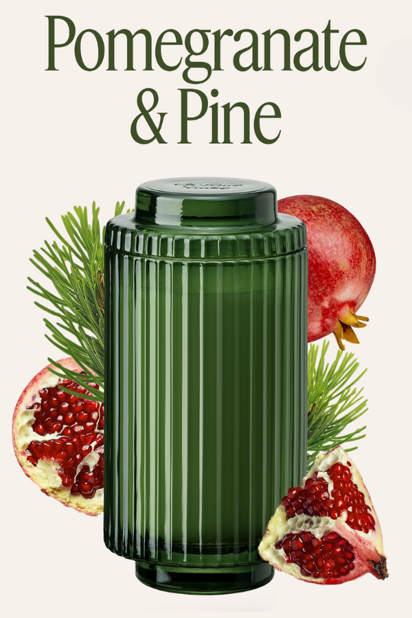 La Jolie Muse - Pomegranate & Pine 19oz Candle