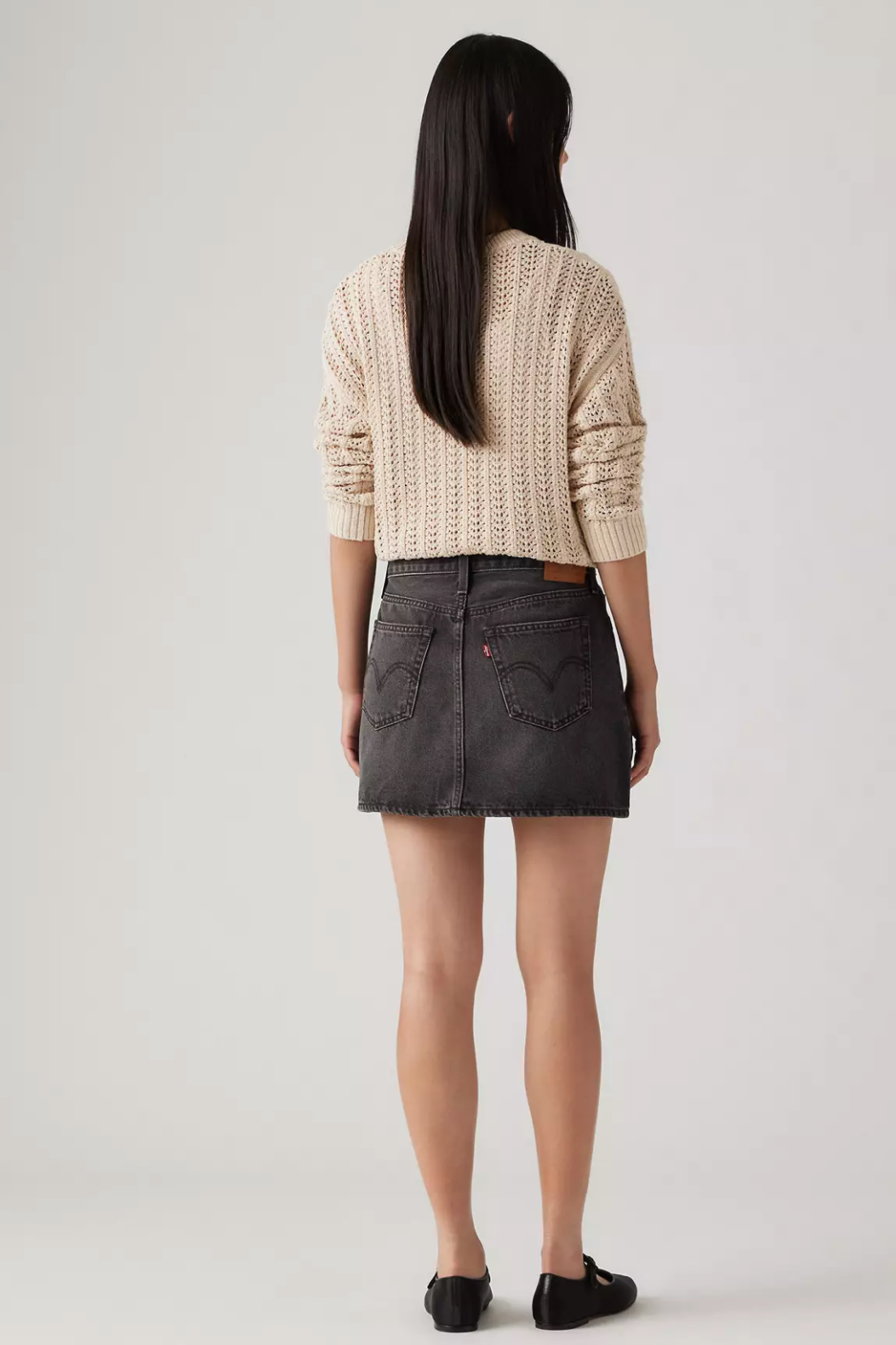 Levi's Icon Mini Skirt - Dark Mirror