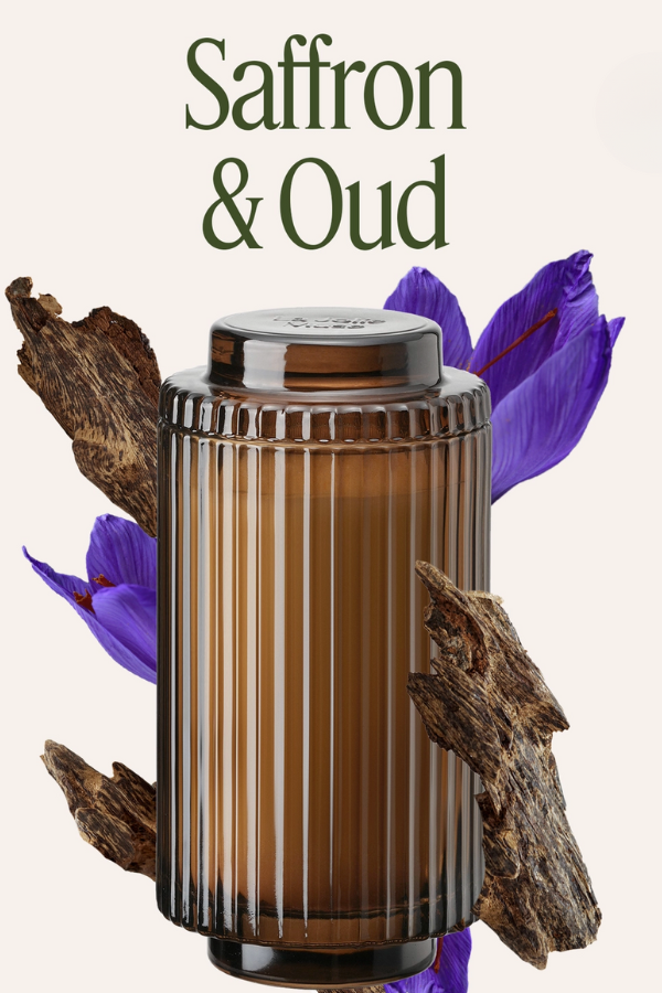 La Jolie Muse - Saffron & Oud 19oz Candle