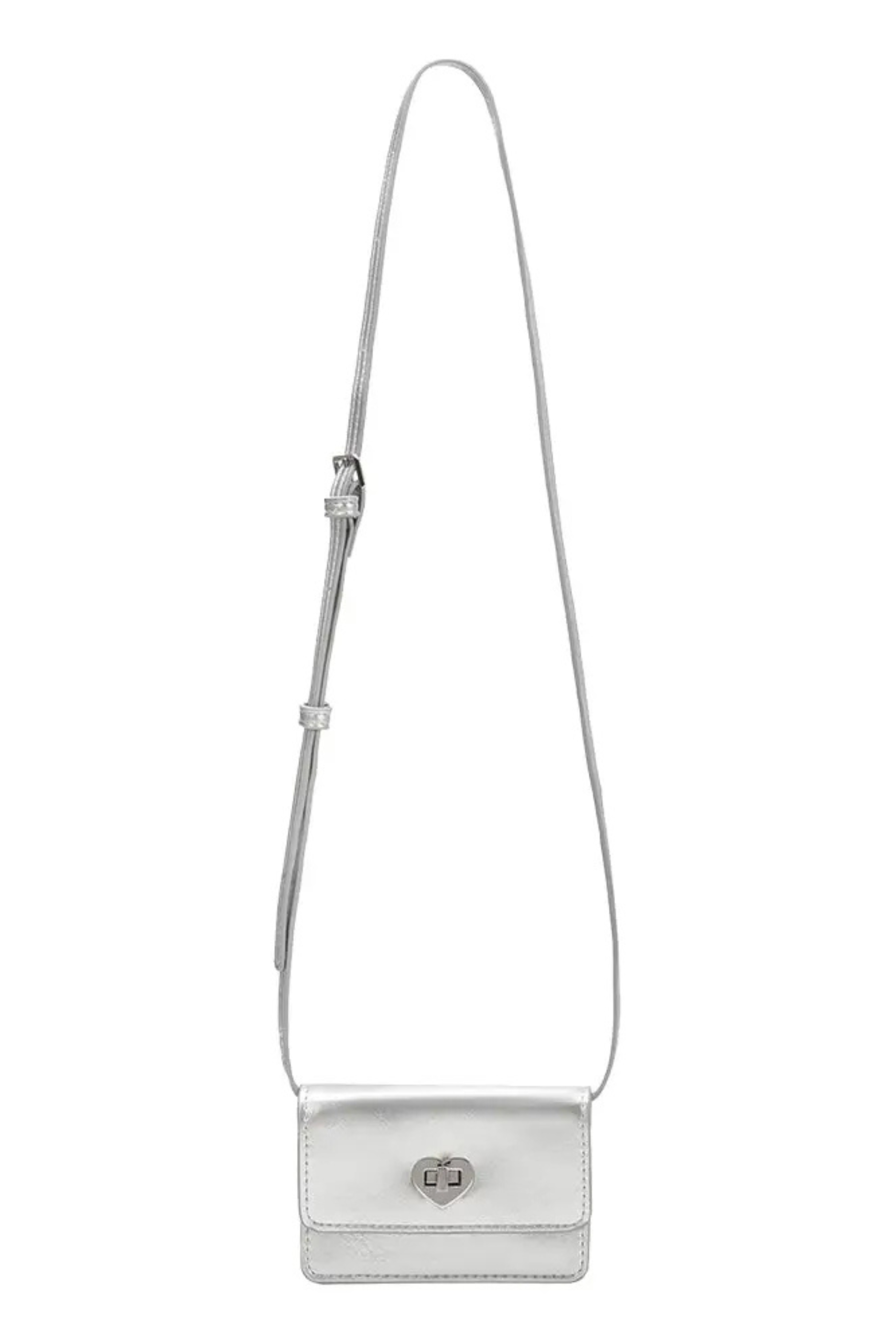 Melie Bianco - Hart Card Holder - Silver