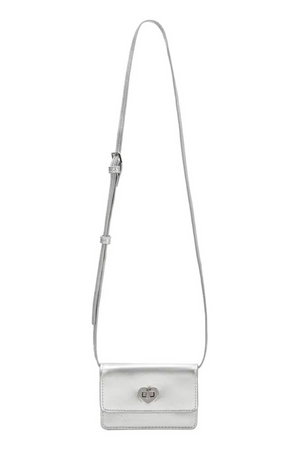 Melie Bianco - Hart Card Holder - Silver