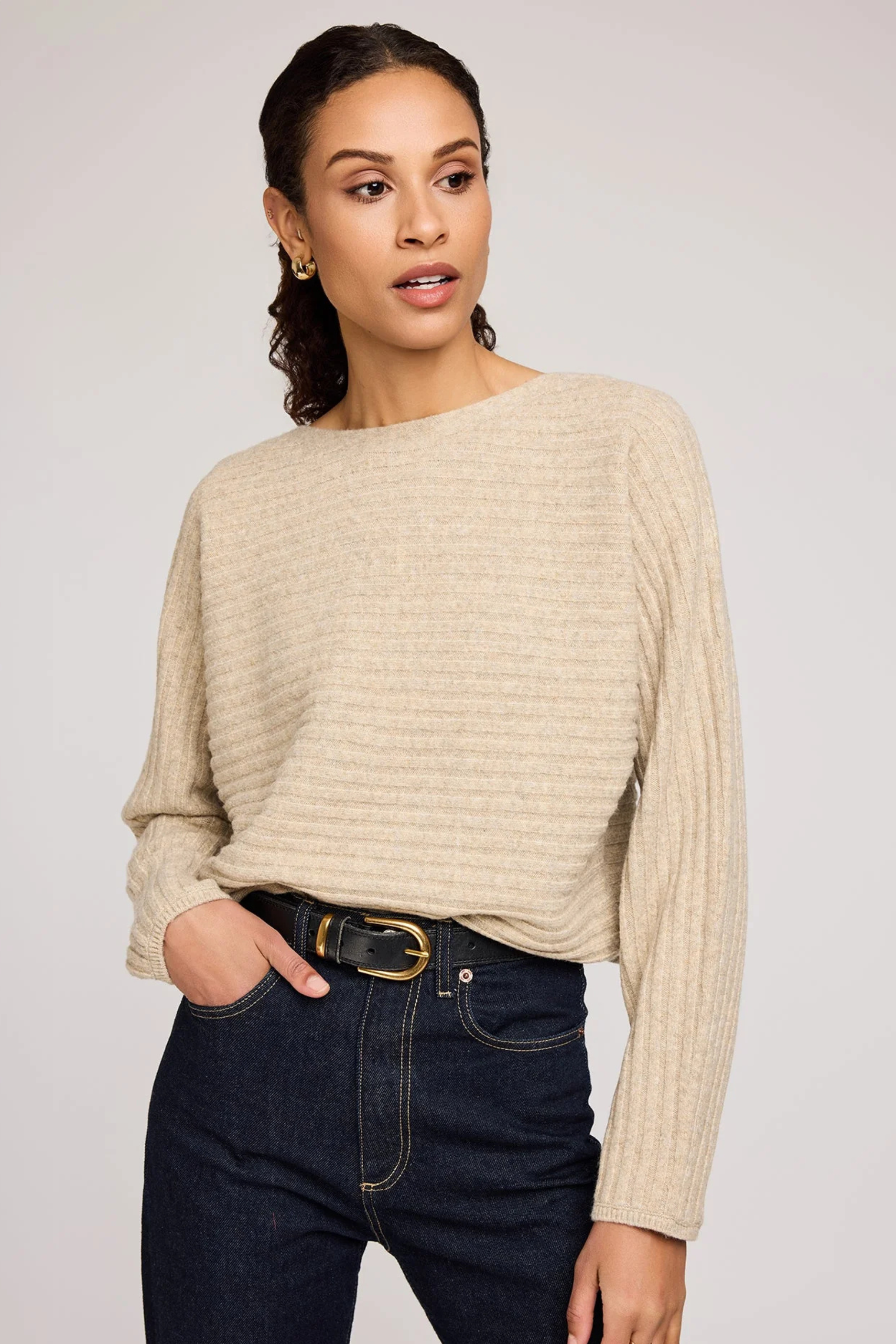 Niko Pullover Sweater - Heather Khaki
