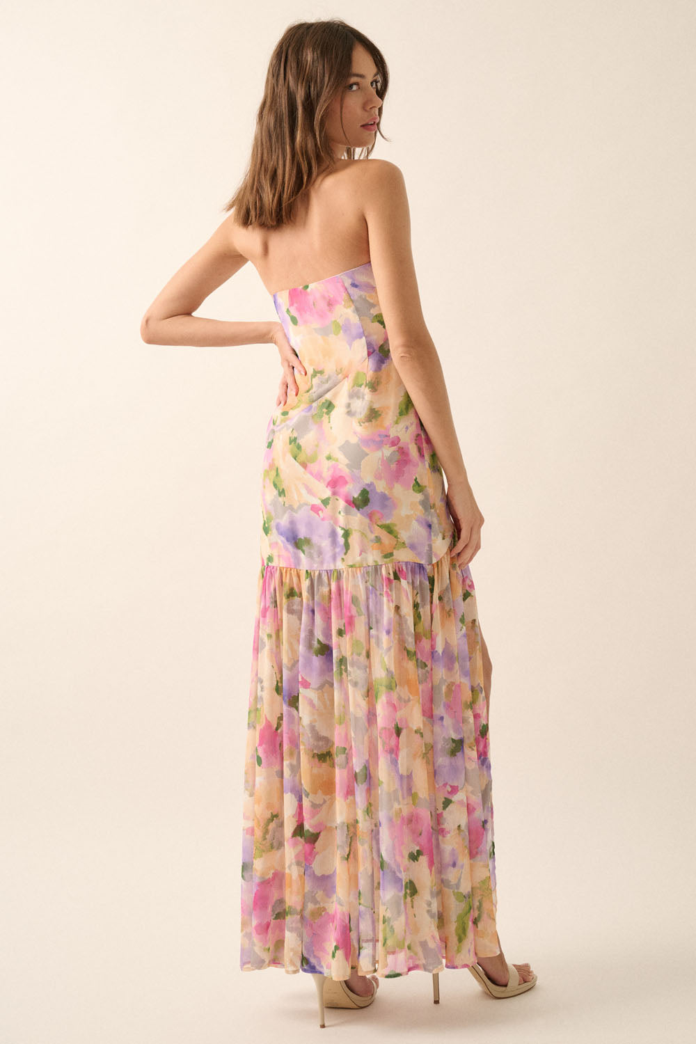Charlotte Floral Maxi Dress