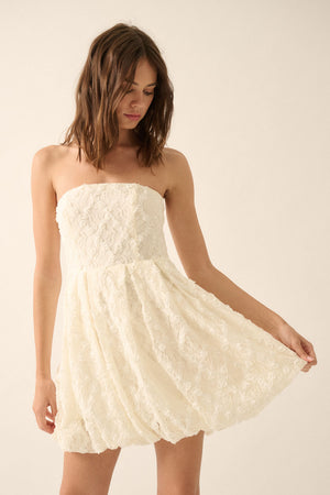 Olivia Floral Lace Mini Dress