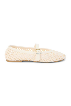 Nolita Ballet Flat - Ivory Mesh
