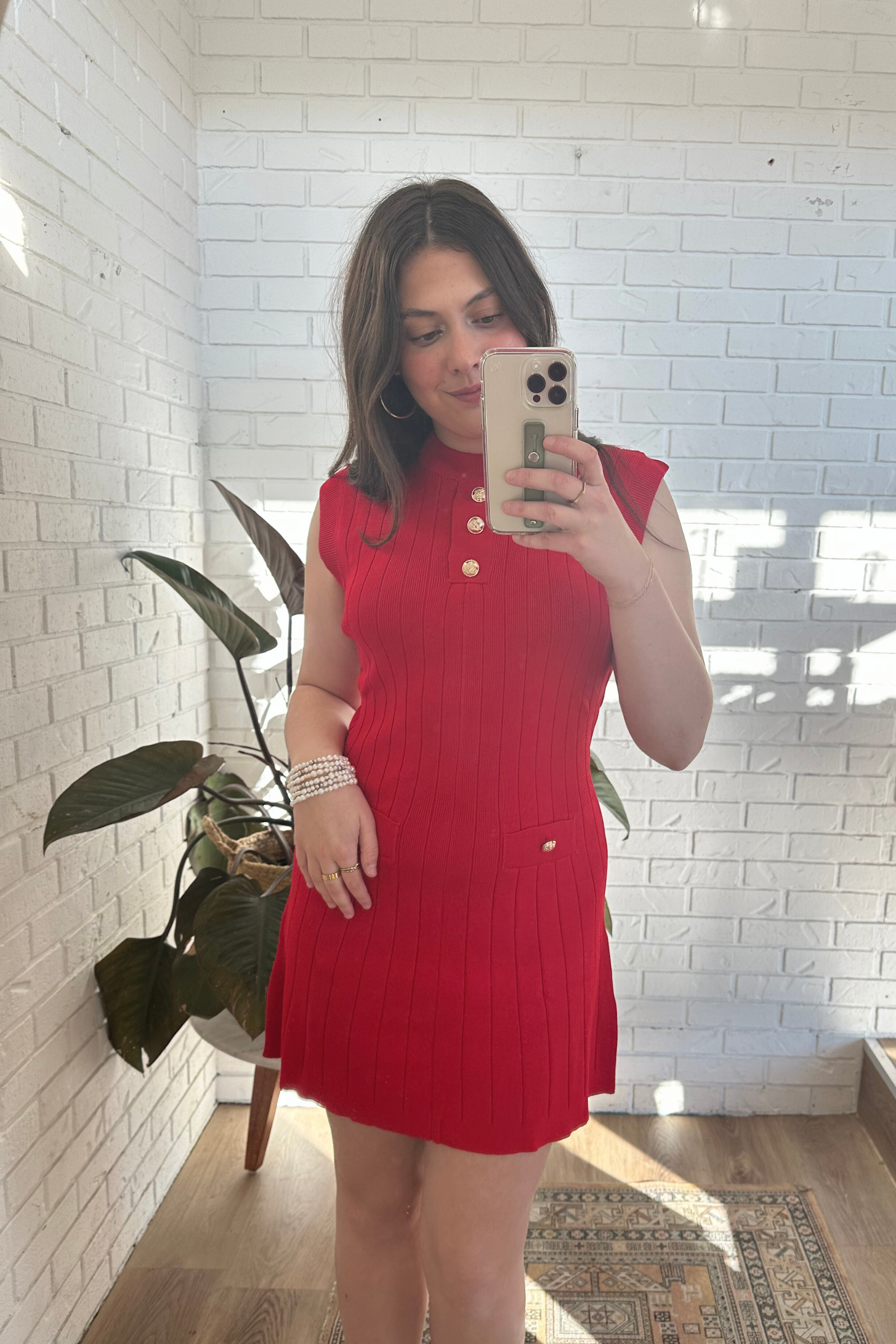 Carly Knit Mini Dress