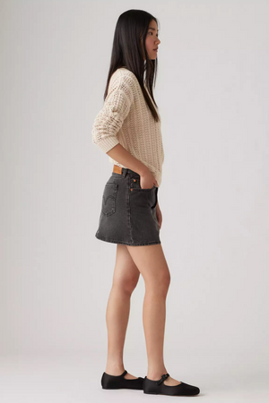 Levi's Icon Mini Skirt - Dark Mirror