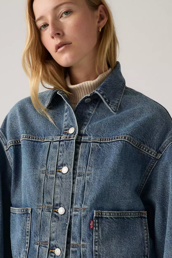Levi's Balloon Sleeve Trucker Jacket