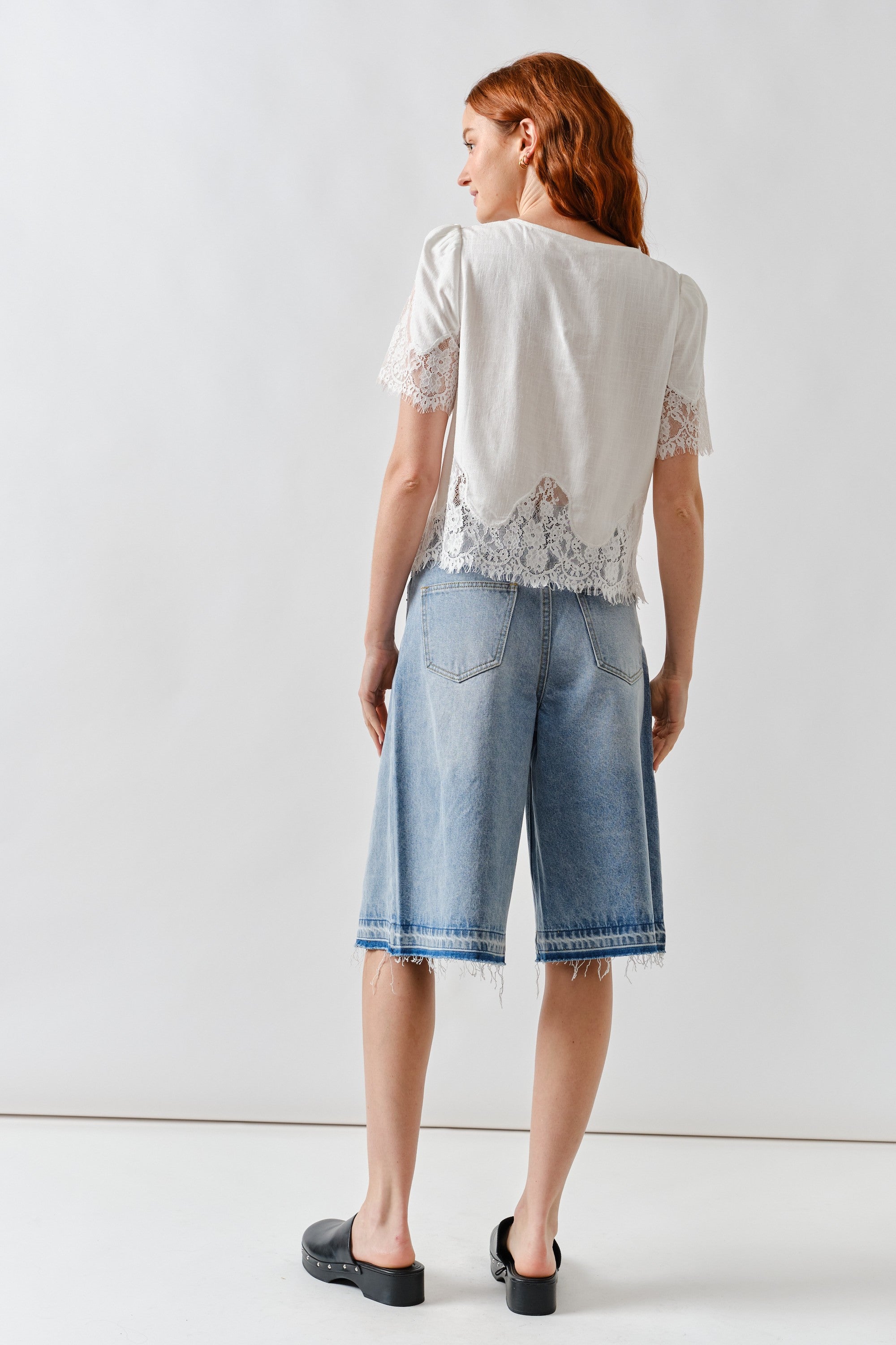 Romantic Lace Blouse - White