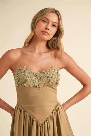 Sofia Lace Mini Dress