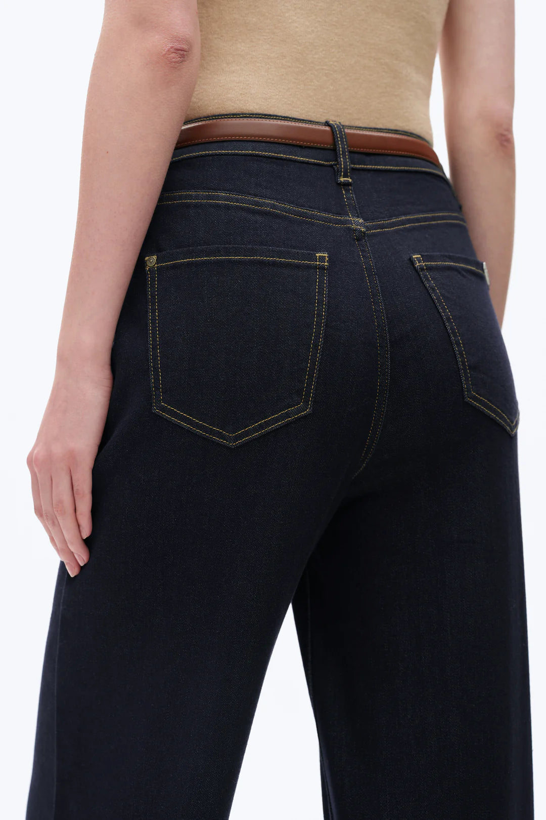 Ultra High Rise Wide Leg Jeans