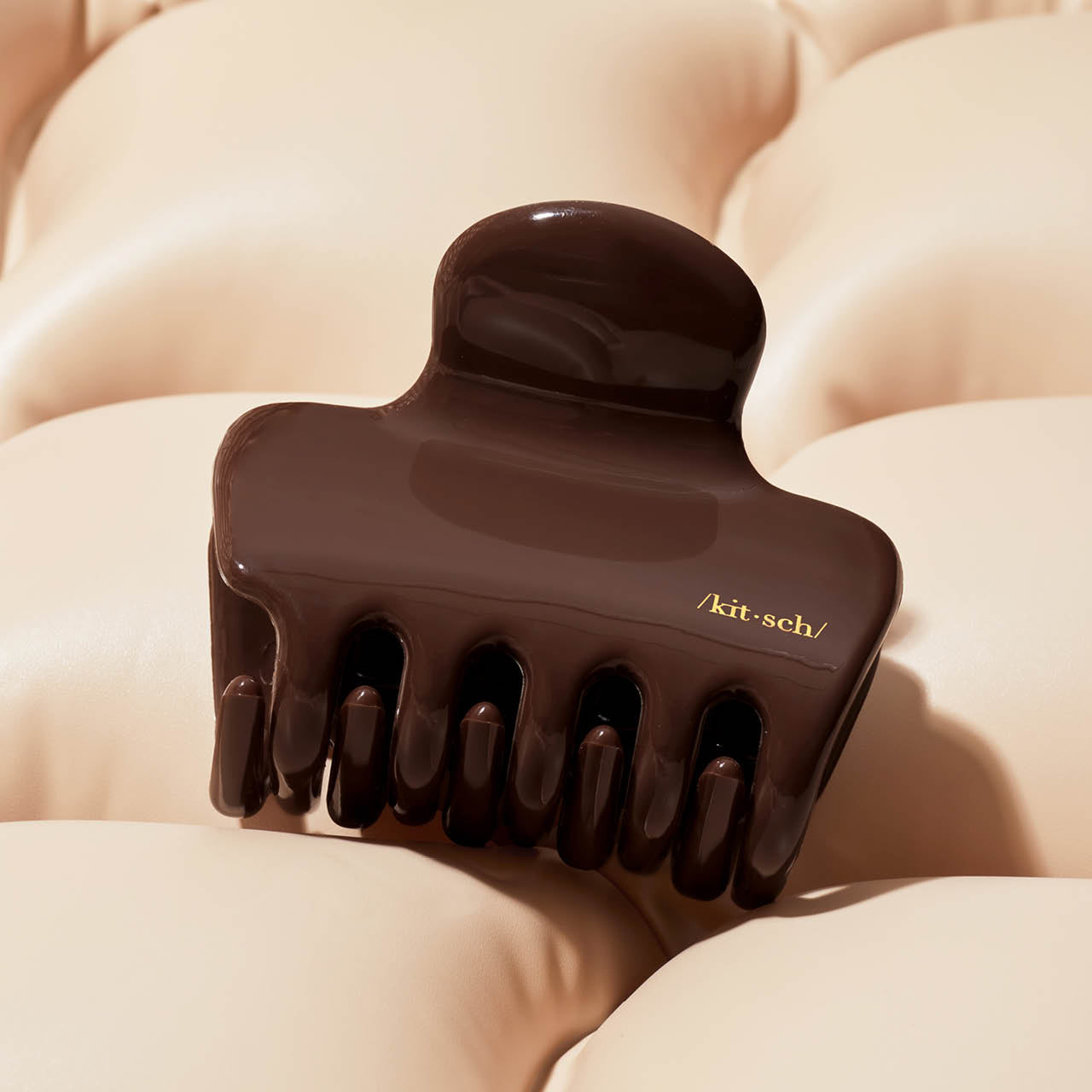 KITSCH Puffy Cloud Clip - Chocolate