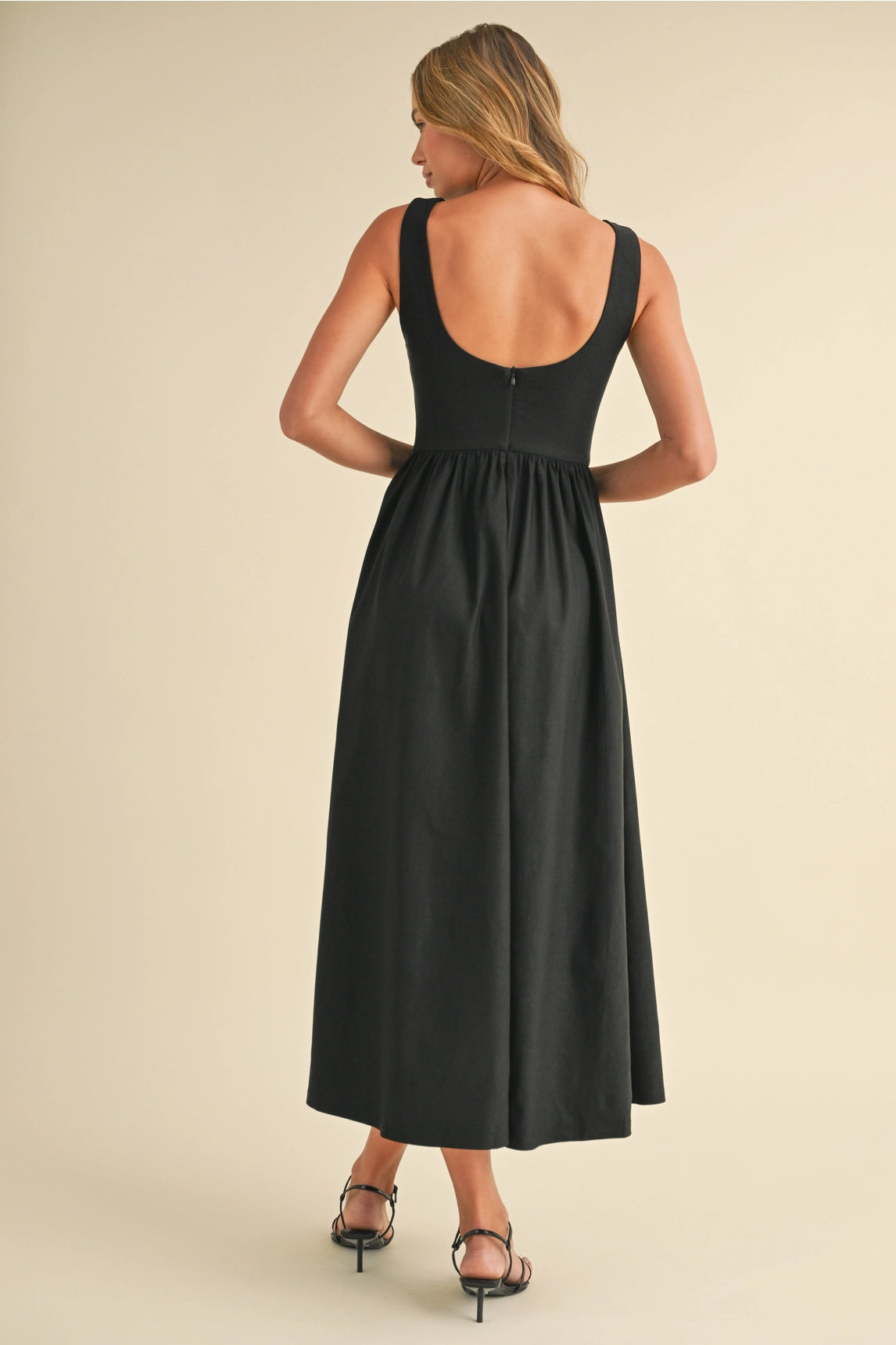 Liza Flare Midi Dress