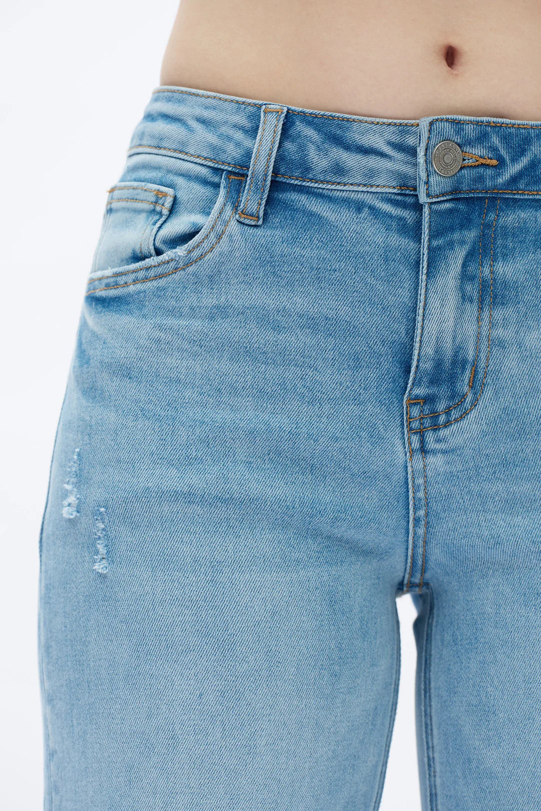 Alsa Mid Rise Wide Leg Jeans