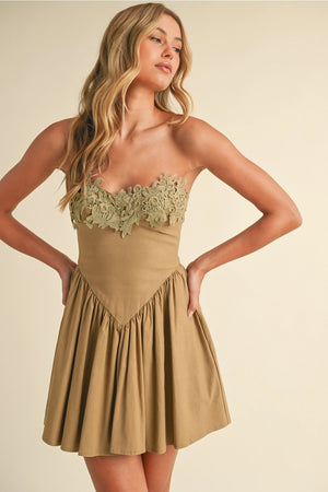 Sofia Lace Mini Dress