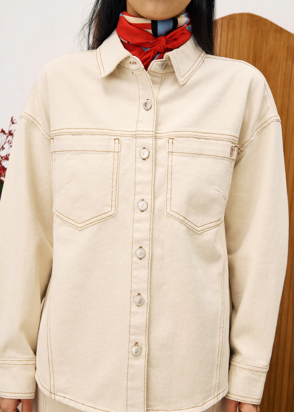 FRNCH Duras Overshirt