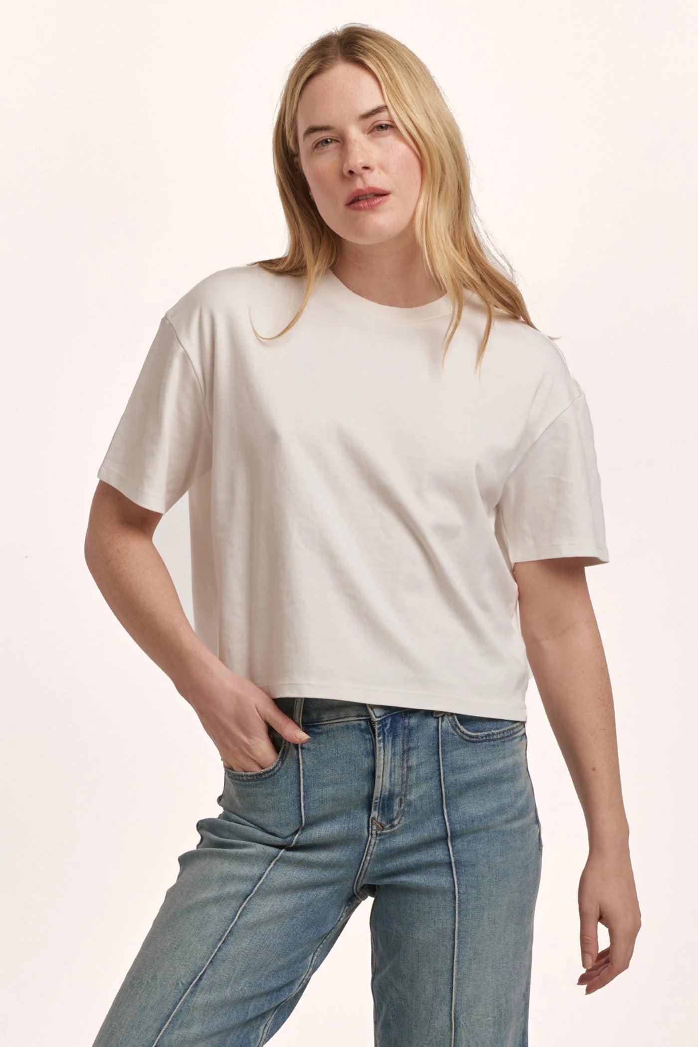Maddox Jersey Tee - White