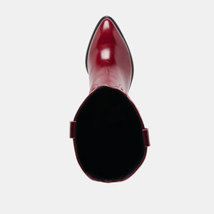 Dolce Vita Mirla Boots - Oxblood Leather
