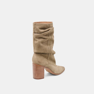 Dolce Vita Talina Boots - Olive Suede