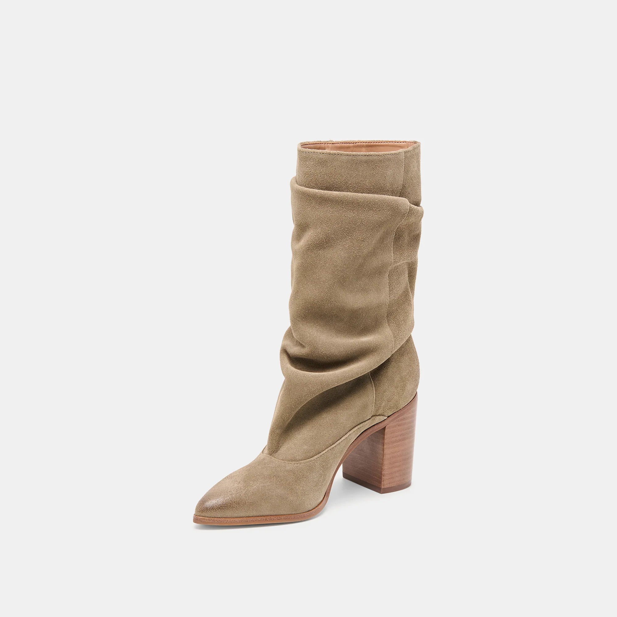 Dolce Vita Talina Boots - Olive Suede