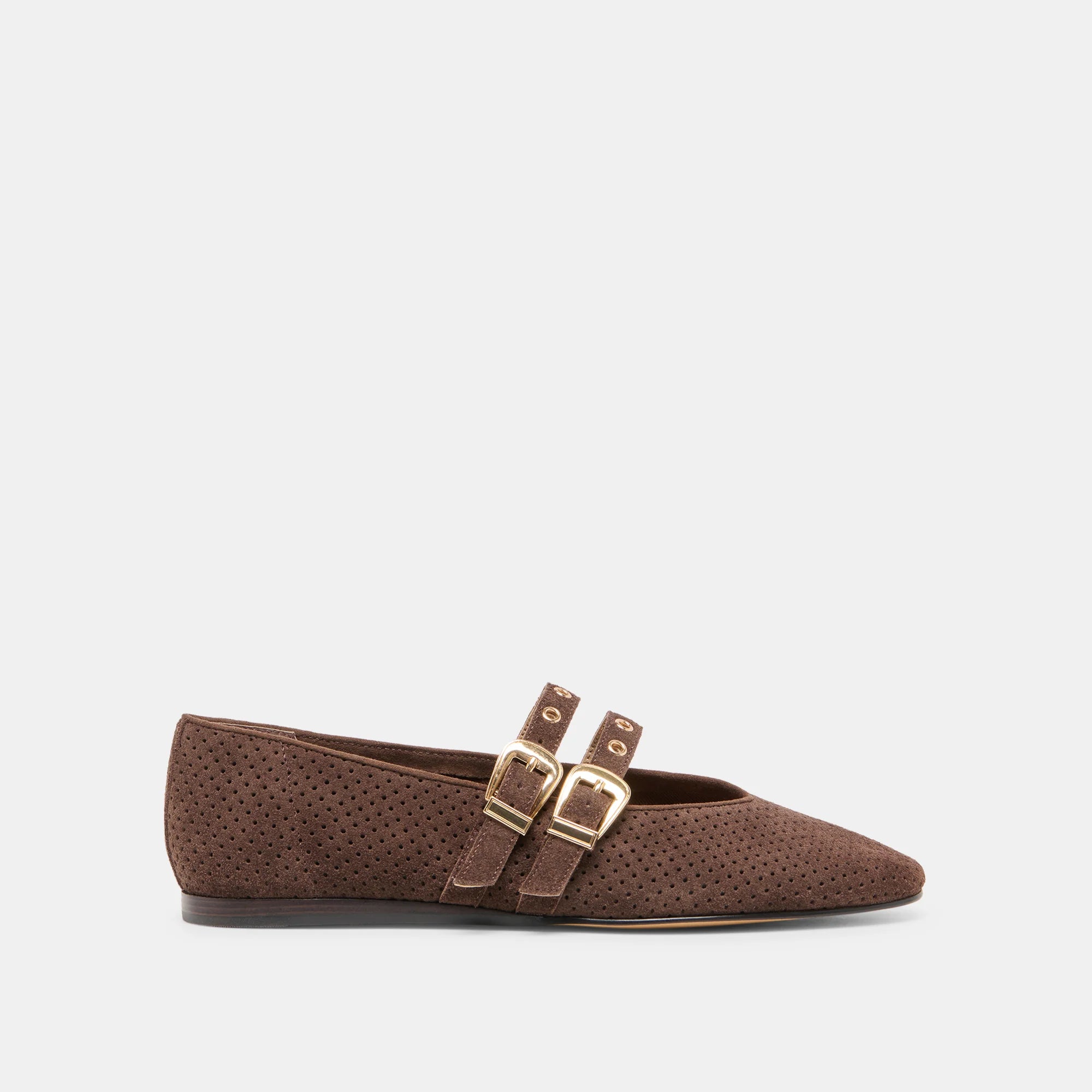 Dolce Vita Baylee Flats - Dk Brown Suede