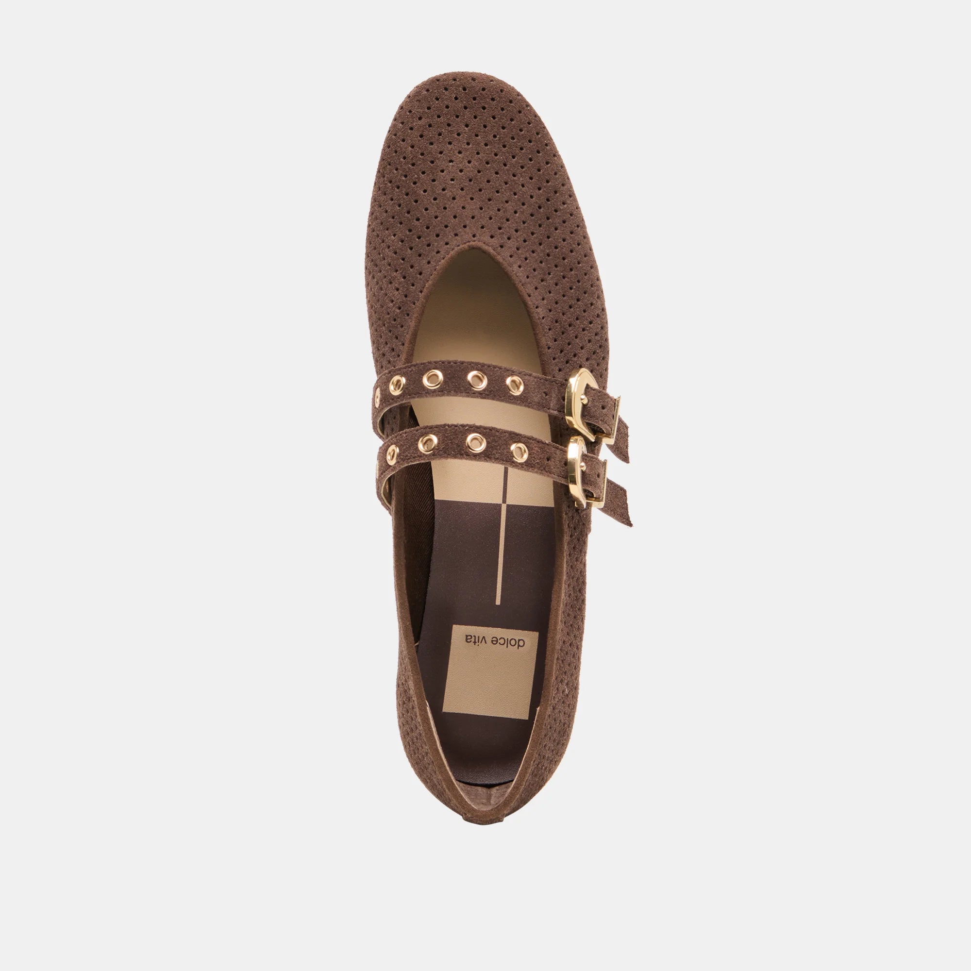 Dolce Vita Baylee Flats - Dk Brown Suede