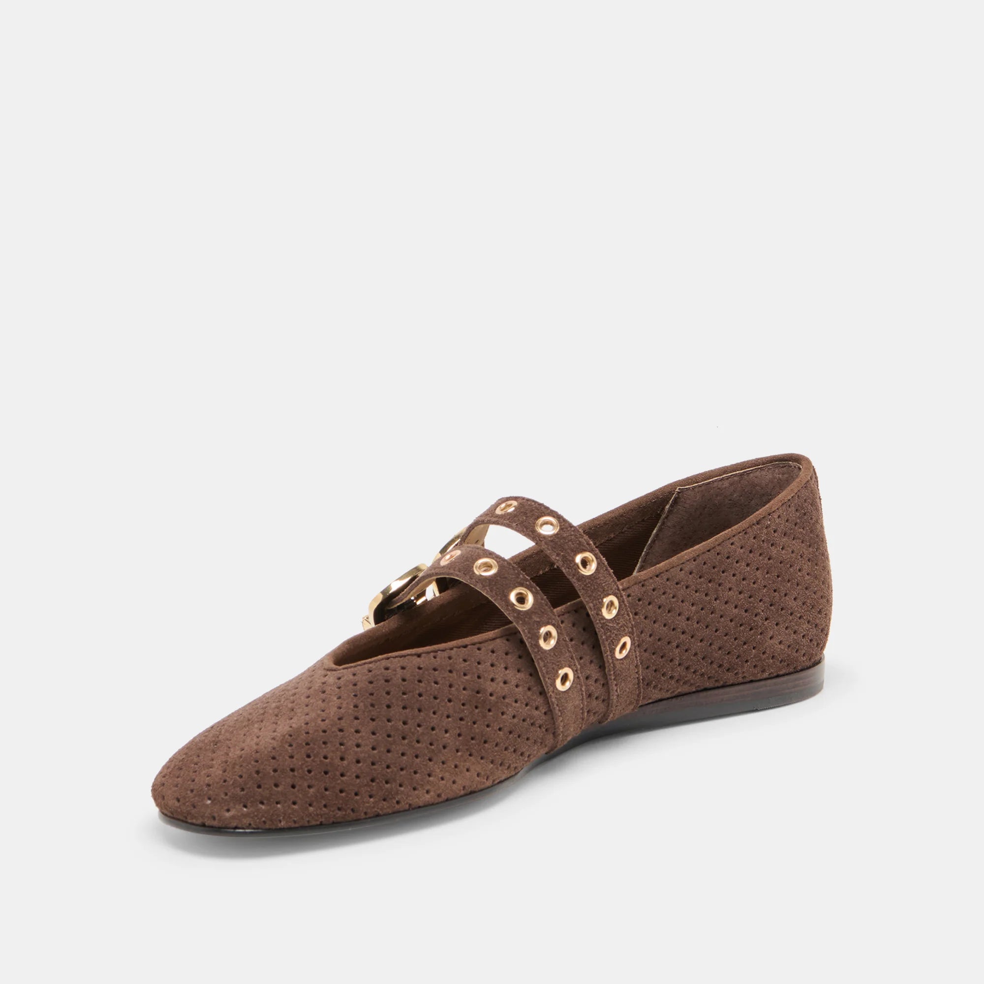 Dolce Vita Baylee Flats - Dk Brown Suede
